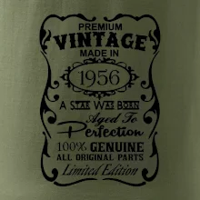 Vintage Etiketa - 1956