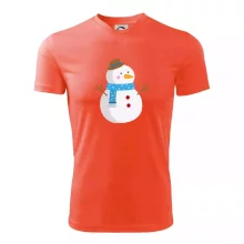 Snehuliak so šálom Snehuliak so šálom