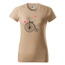 Crazy bike girl