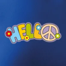 Hello hippie symbol