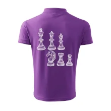 Šachové figúrky kreslené