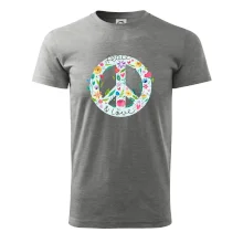 Peace and love symbol