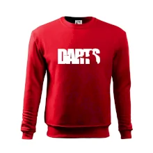 Darts - nápis so šípkarom