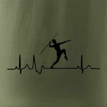 EKG hod oštepom muž