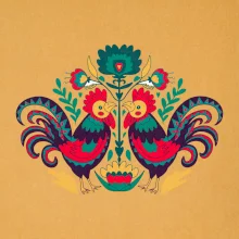 Folklór - Sliepky farebné