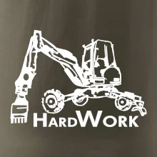 Hard Work kráčajúce rýpadlo