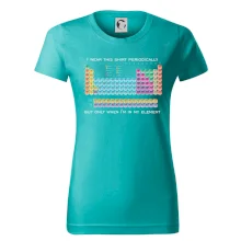 I wear this shirt periodically but only when I'm in my element I wear this shirt periodically but only when I'm in my element