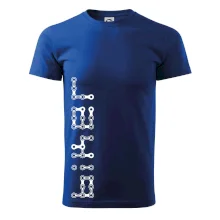 Biker nápis na výšku reťaz