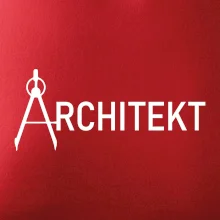 Architekt nápis