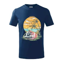 Beach camping get lost somewhere