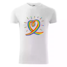 Srdce pride dúha kreslená Srdce pride dúha kreslená