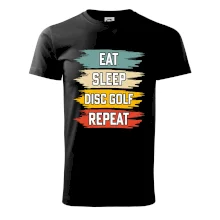 Disc Golf eat sleep barevné Disc Golf eat sleep barevné