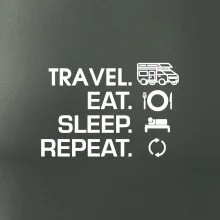 Eat sleep travel - alkovna