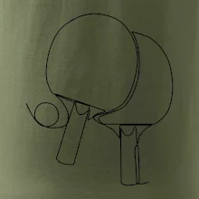 Rakety na stolný tenis jedným ťahom