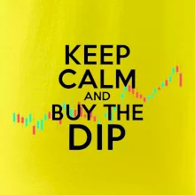 Zelenočervený graf Keep Calm and Buy the Dip Zelenočervený graf Keep Calm and Buy the Dip