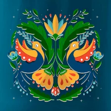 Folklór - dve holubica