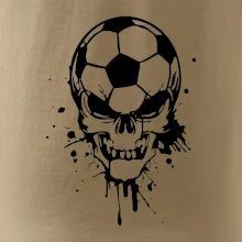 Fotbal lebka splash Fotbal lebka splash