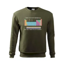 I wear this shirt periodically but only when I'm in my element I wear this shirt periodically but only when I'm in my element