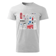 Velká Británie - kreslené ikonky