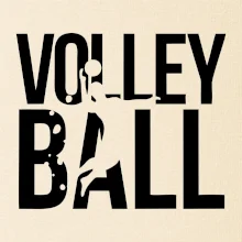 Volleyball nápis