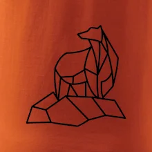 Geometria ľadový medveď na ľade