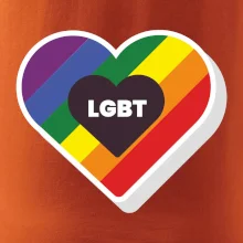 LGBT srdce dúhové