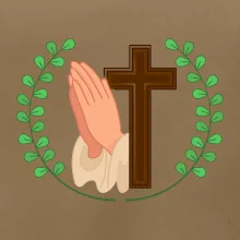 Veniec - kríž a modlenie