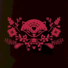 Folklór - hlava líšky