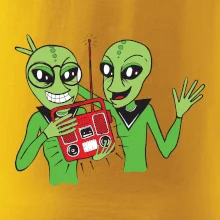 Ufo a rádio (Pecka design)