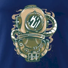 Starý potápačský skafander