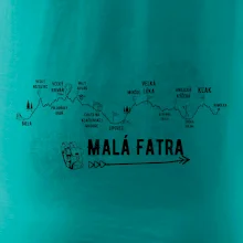 Profil kopca - Malá Fatra Profil kopca - Malá Fatra