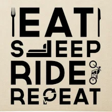 Eat sleep ride moto