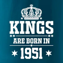 Kings are born in 1951
