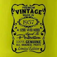 Vintage Etiketa - 1957