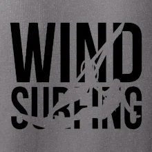 Windsurfing nápis