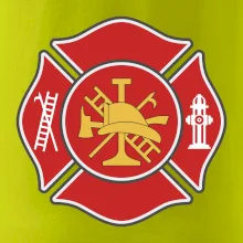 Fire department logo červené Fire department logo červené