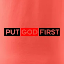 Put God first obdĺžnik