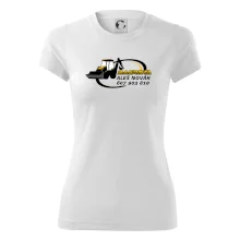 Bagrista v kruhu - vlastný nápis