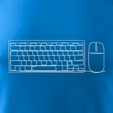 Klávesnica a myš jedným ťahom