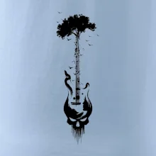 Gitara strom a lebka