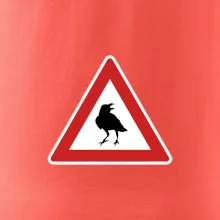 Dopravná značka - Pozor havran
