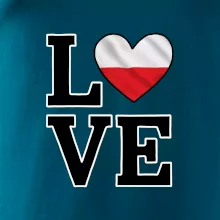 Love Poľská vlajka