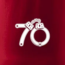 Narodeninové tričko pre policajta - putá 70 Narodeninové tričko pre policajta - putá 70