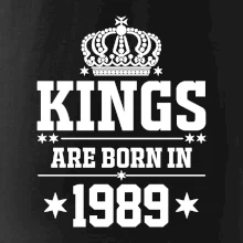 Kings are born in 1989