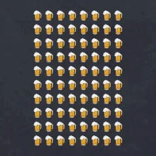 Narodeniny - 80x pivo