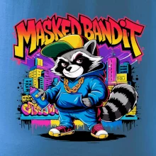 Mýval - masked bandit graffiti