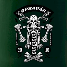 Motorkár  lebka opravár