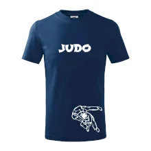 Judo nápis + postavy