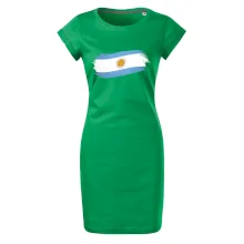 Argentína vlajka obhrýzaná