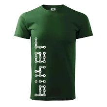 Biker nápis na výšku reťaz